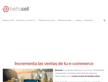 Tablet Screenshot of betasell.com